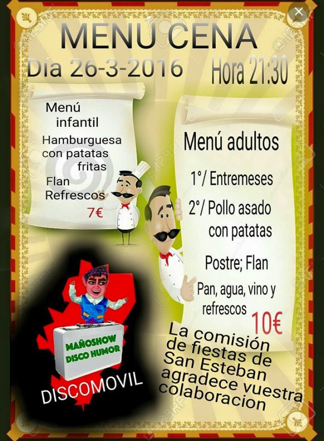 cena Semana Santa_2016