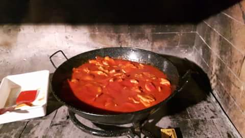 Magras con tomate en La Paridera