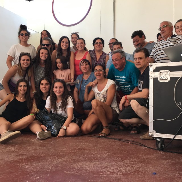 Ganadores del concurso de disfraces