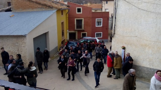 Llegando a la fuente