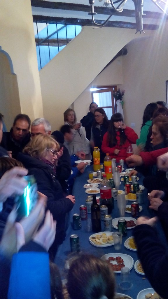 Cogiendo fuerzas en Casa Santed