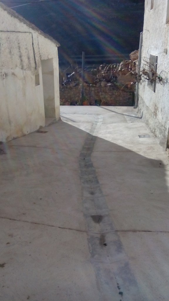 Saliendo del Castillo