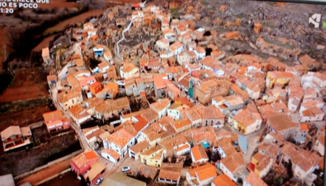 Abanto, a vista de dron