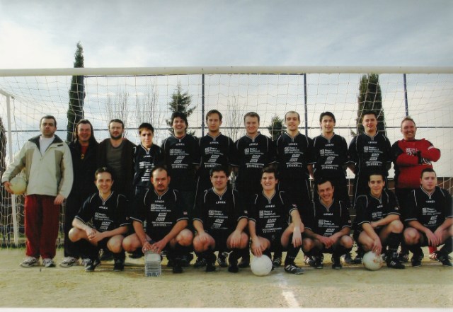 Primera plantilla del Abanto C. F.