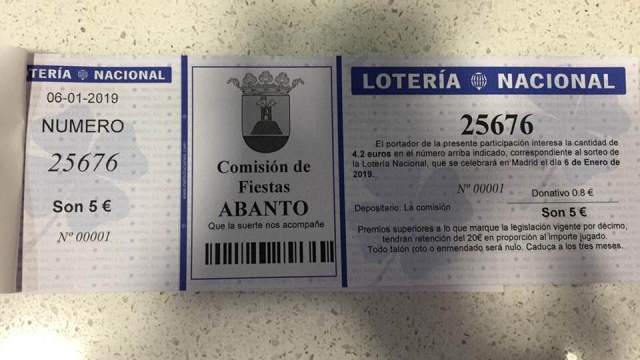 Otro número para soñar en Abanto